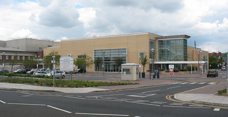 Newham University hospital building