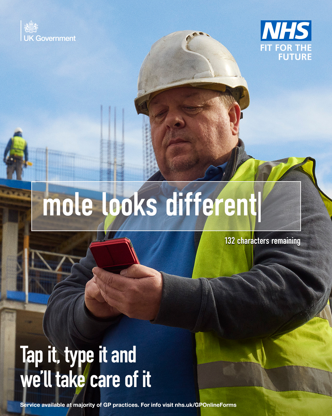 NHS online GP access - mole