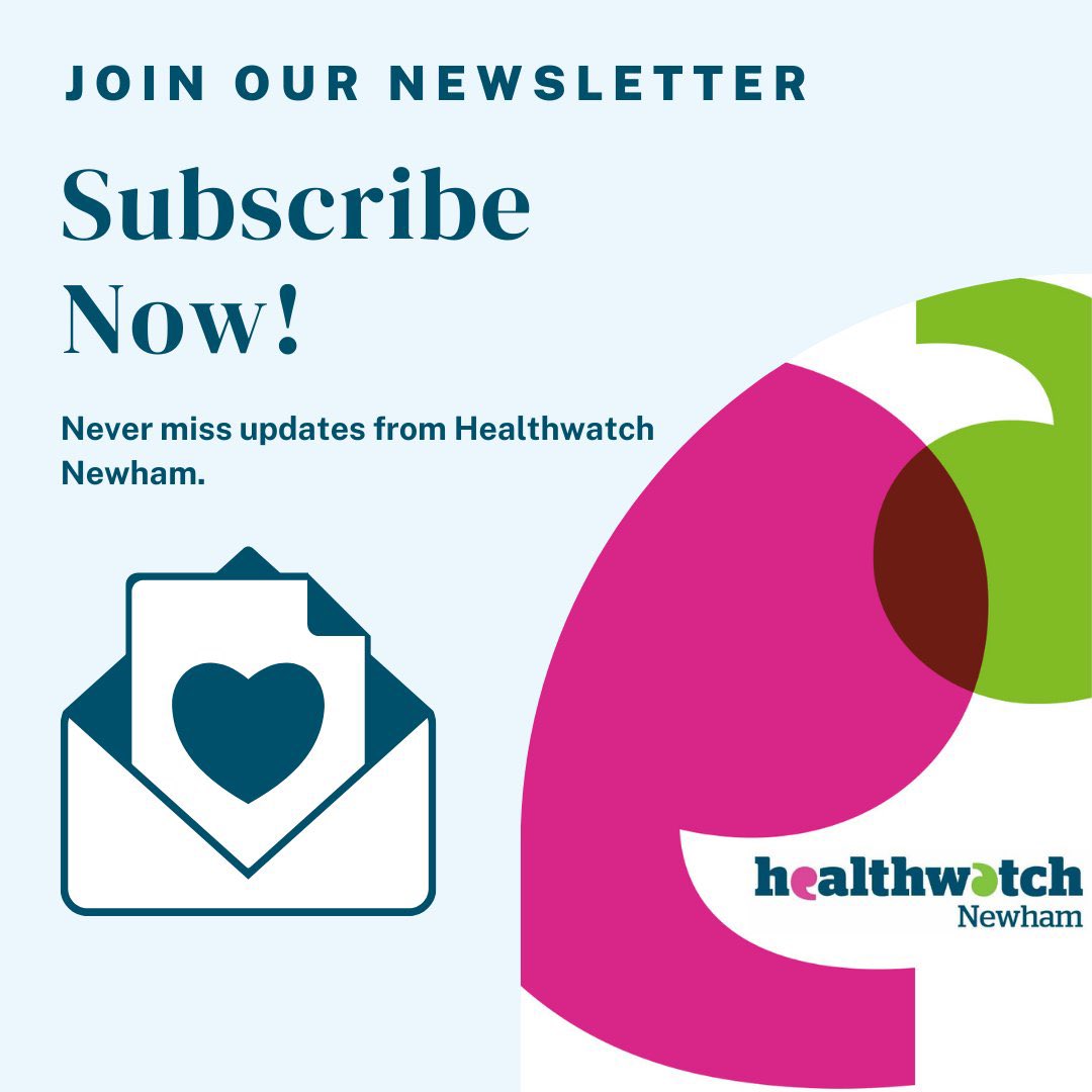 Our newsletter Is available to download now. Full of news and view about health and social care in Newham and beyond