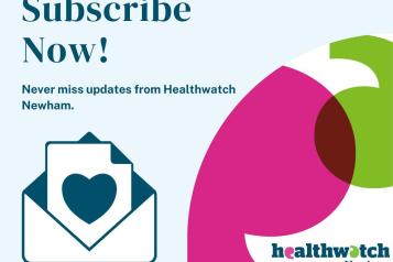 Our newsletter Is available to download now. Full of news and view about health and social care in Newham and beyond