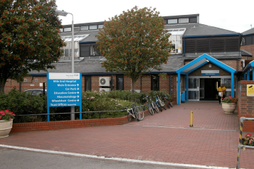 Mile End Hospital Entrance