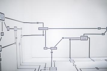 Diagram with boxes and arrows