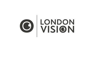 London Vision logo, charity for eye health and sight loss